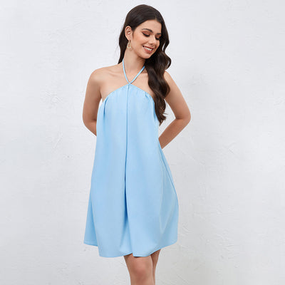 Halter Backless Sleeveless dress